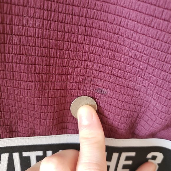 *SOLD* Adidas Burgundy Trefoil Crewneck Small - Picture 5 of 8